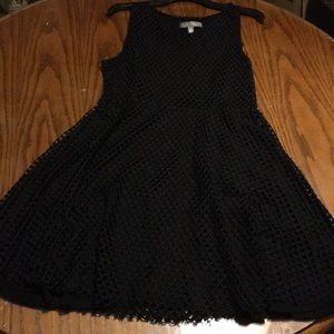 Cute black dress!